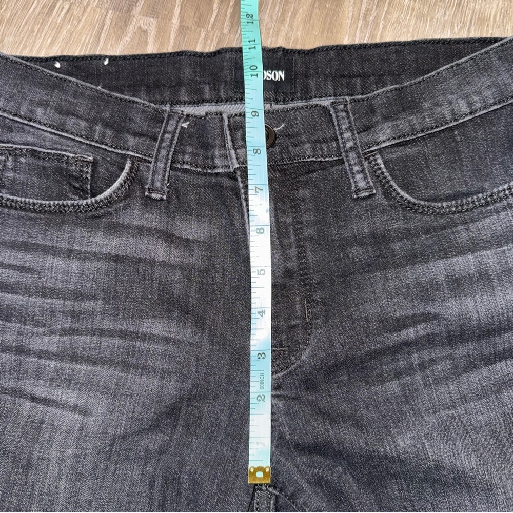 Hudson Jeans Natalie super skinny midrise ankle in Cora light wash black 29 - Picture 14 of 16